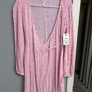 Billabong Pink Floral Dress